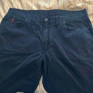 Men’s Ralph Lauren chino pants dark blue. Size 38 30.